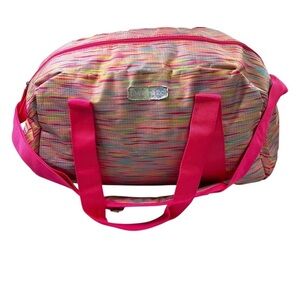 Limited Too Pink and Multicolor Travel Bag